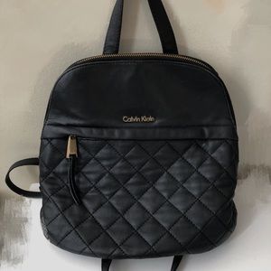 Calvin Klein quilted backpack